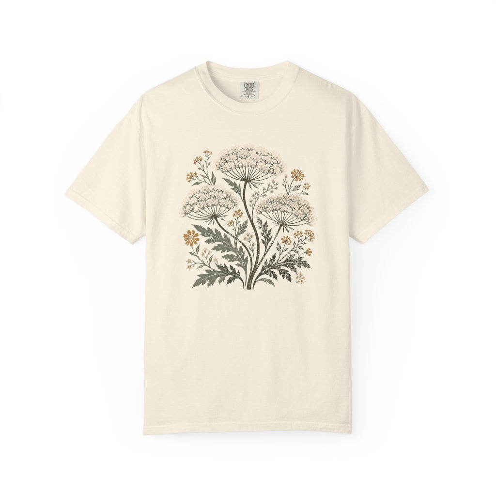 Queen Anne's Lace Block Print T-shirt