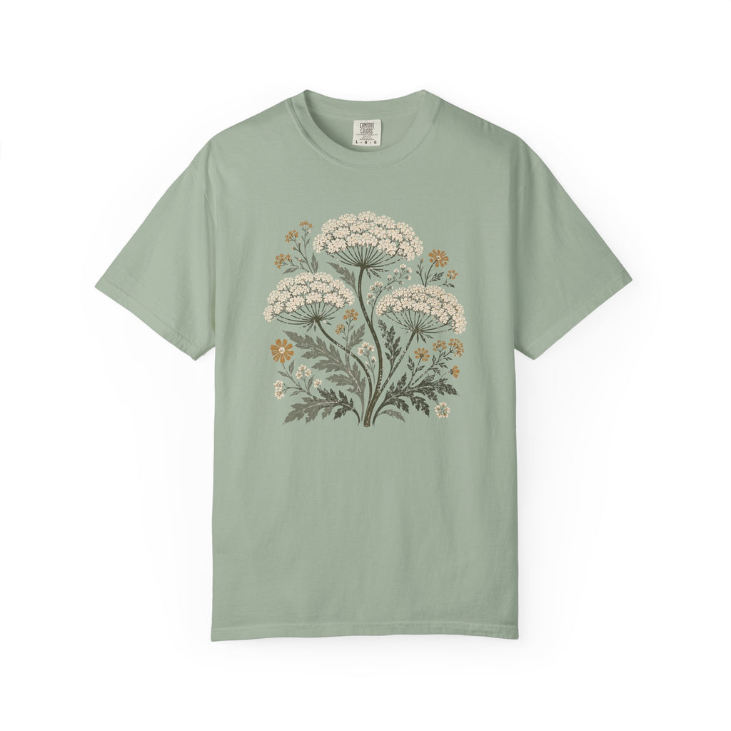 Queen Anne's Lace Block Print T-shirt