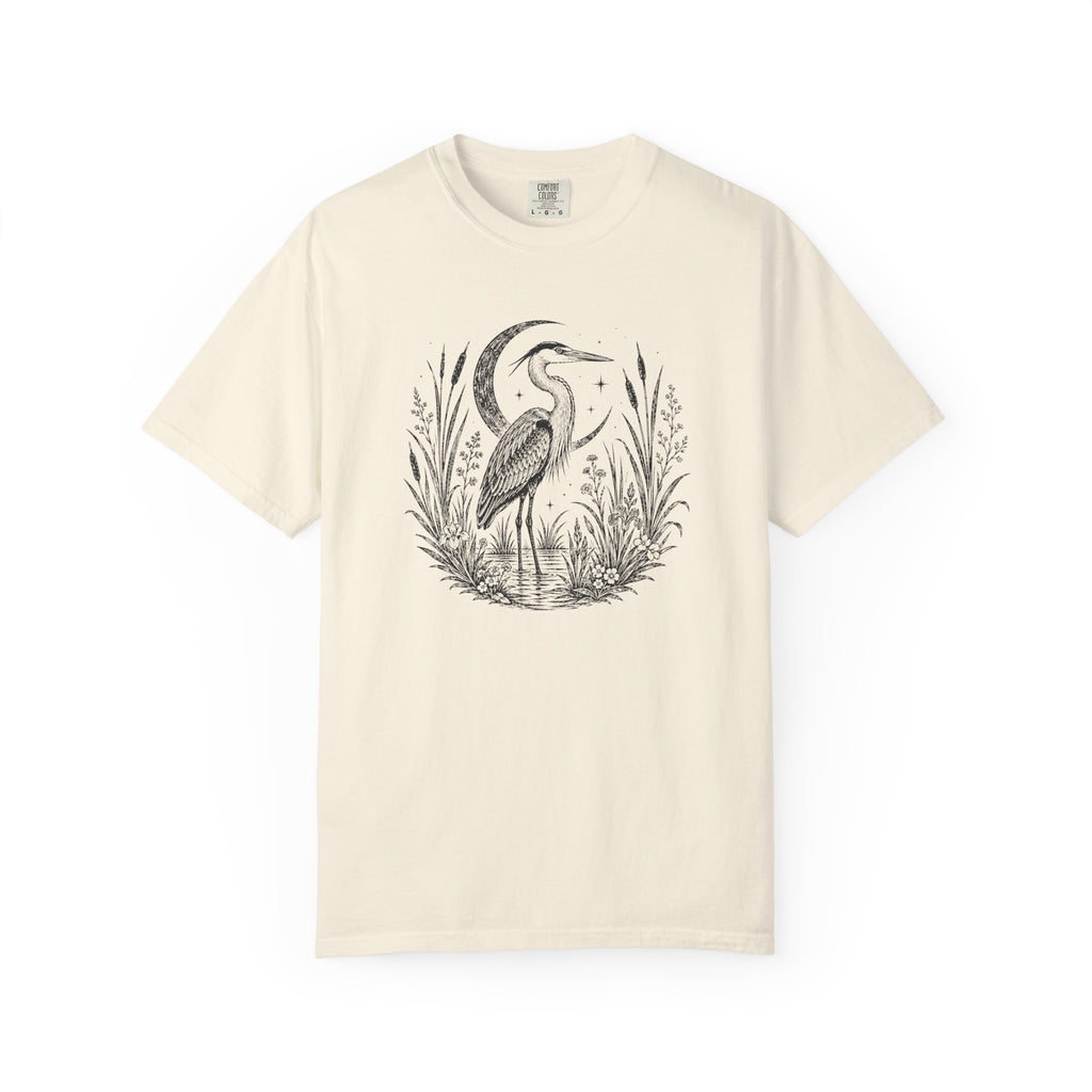 Heron Block Print T-shirt