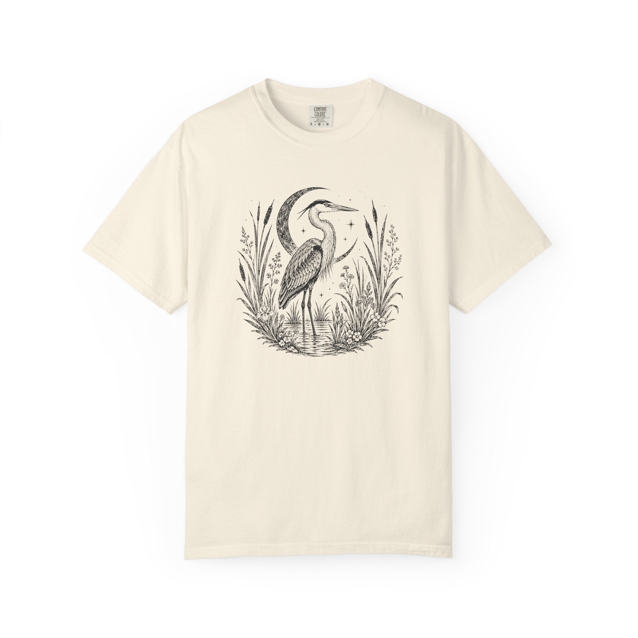 Heron Block Print T-shirt