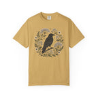 Raven and Queen Anne's Lace Block Print T-shirt