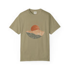 Minimal Sun and Mountains T-shirt
