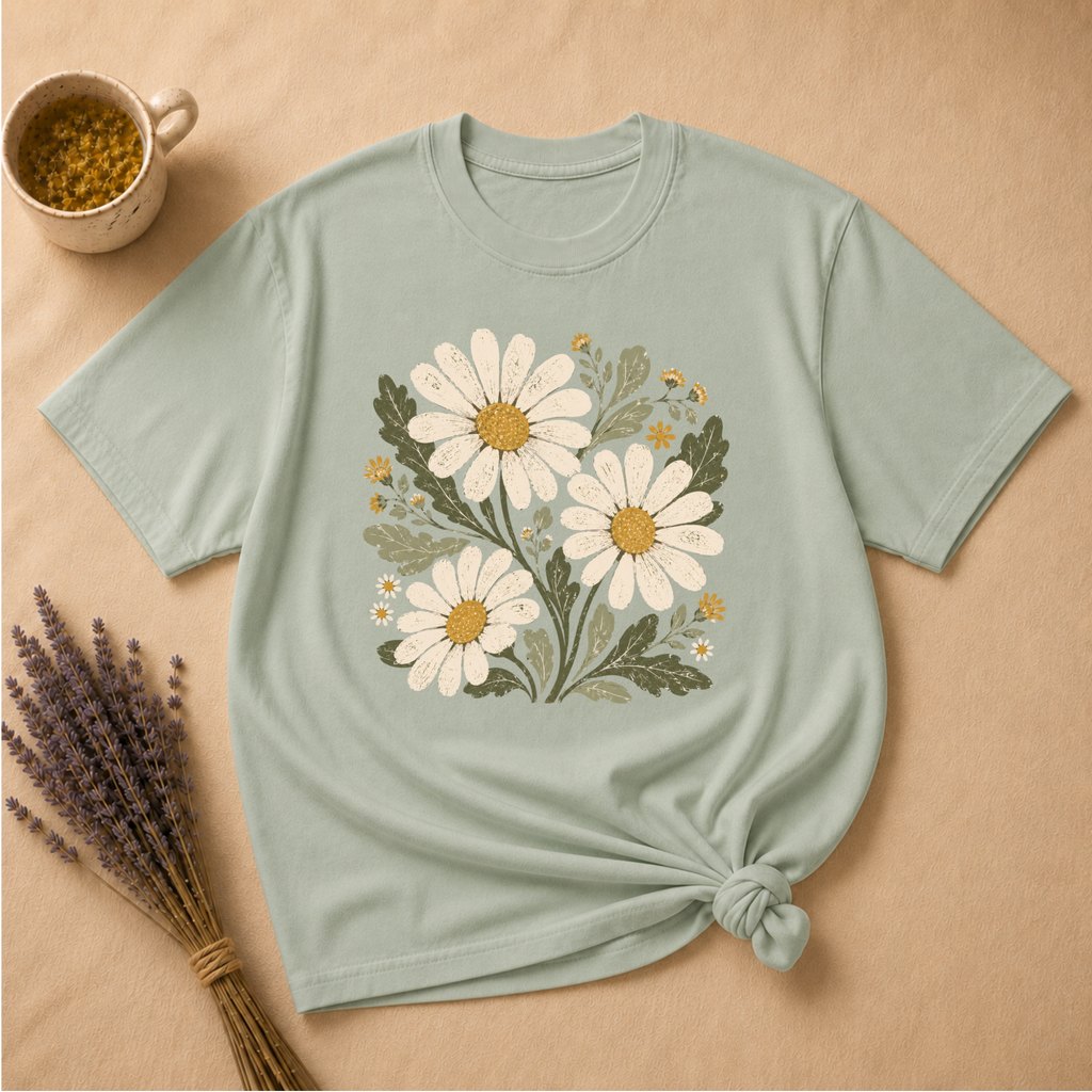 Daisy Block Print T-shirt