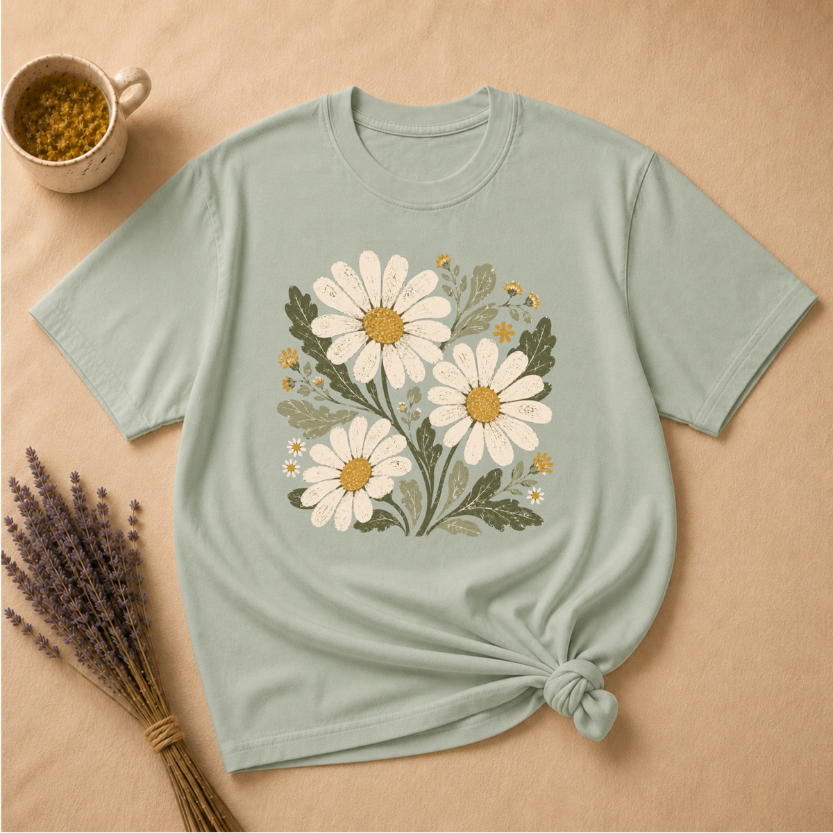 Daisy Block Print T-shirt