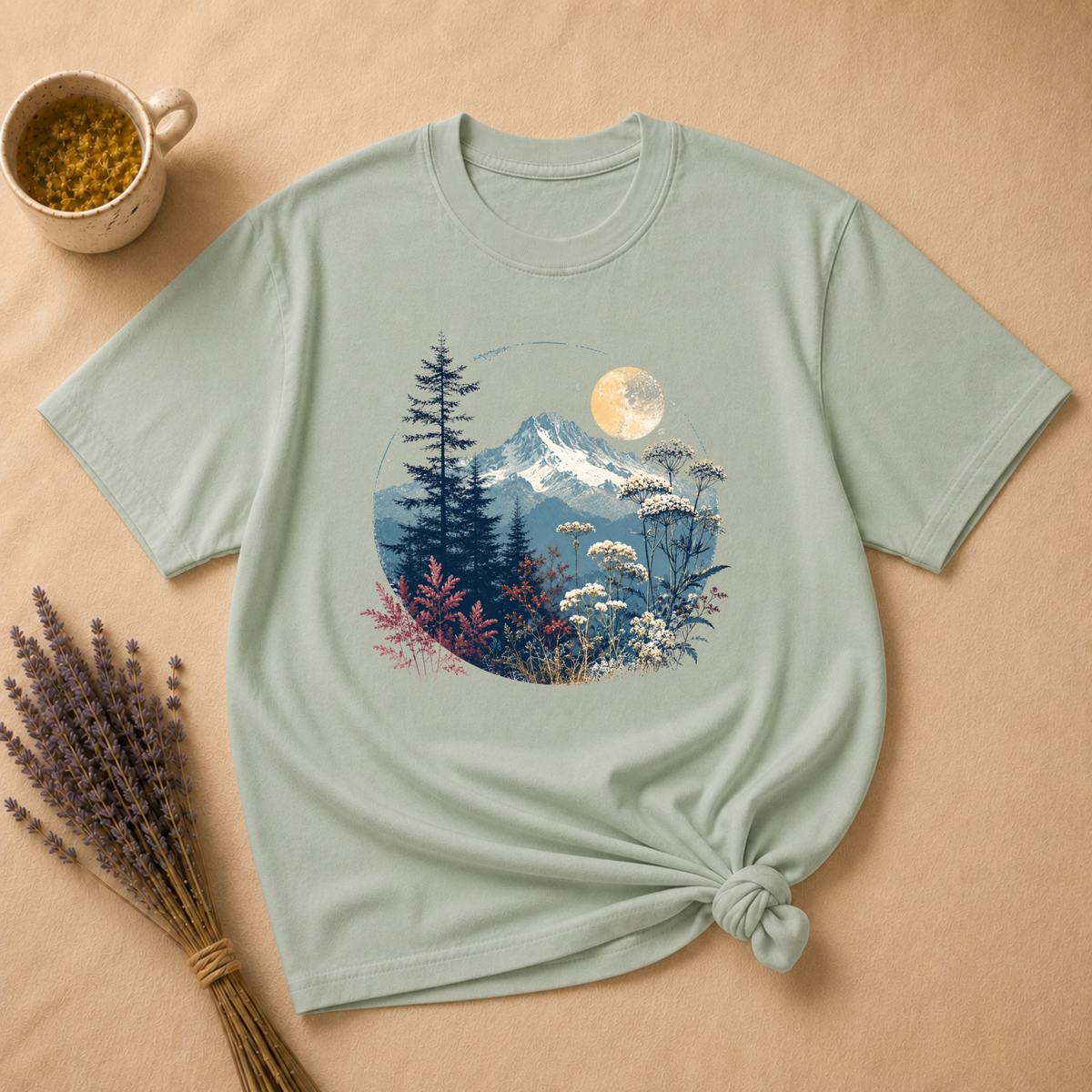 PNW Mountain Landscape T-shirt