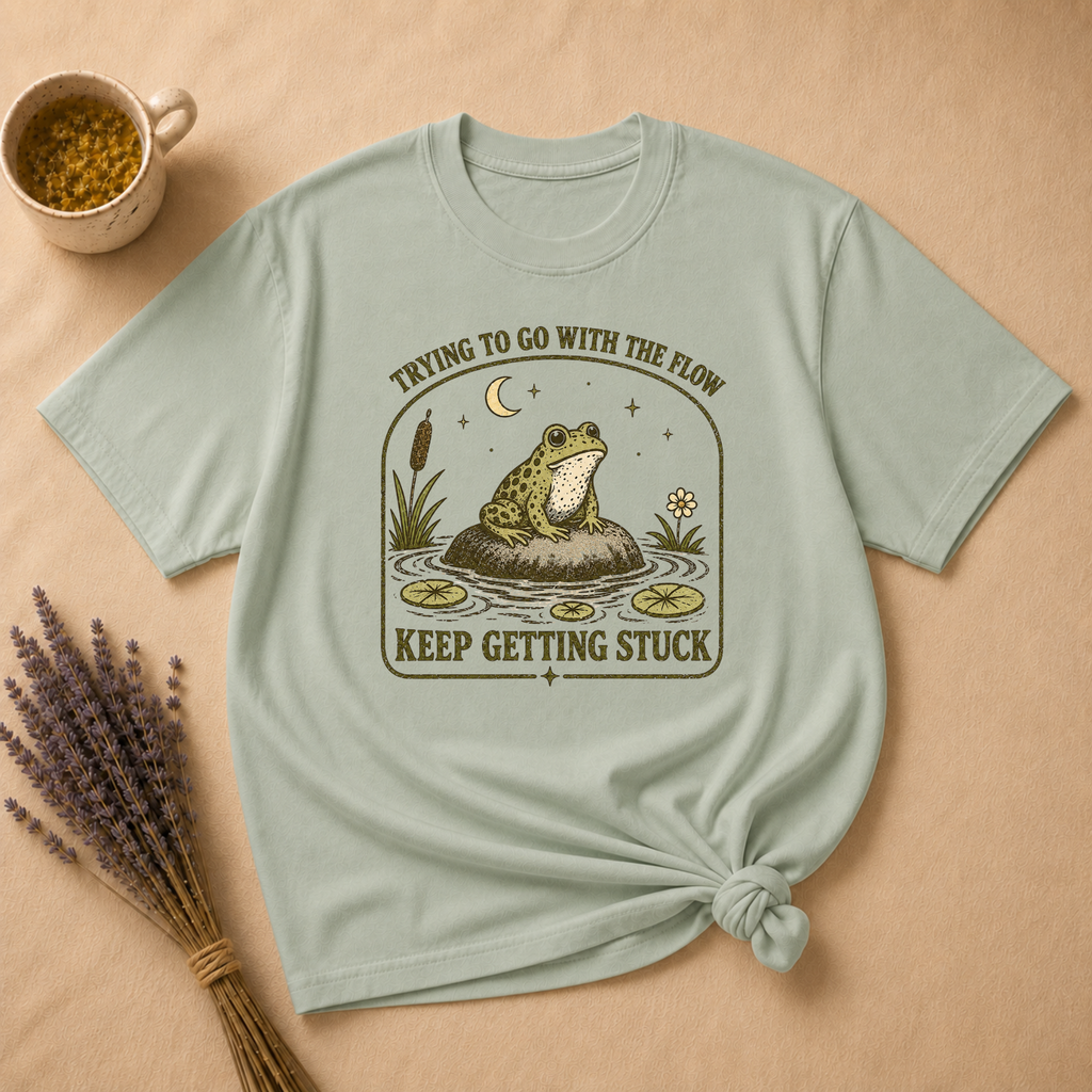 Trying To Go With The Flow T-shirt