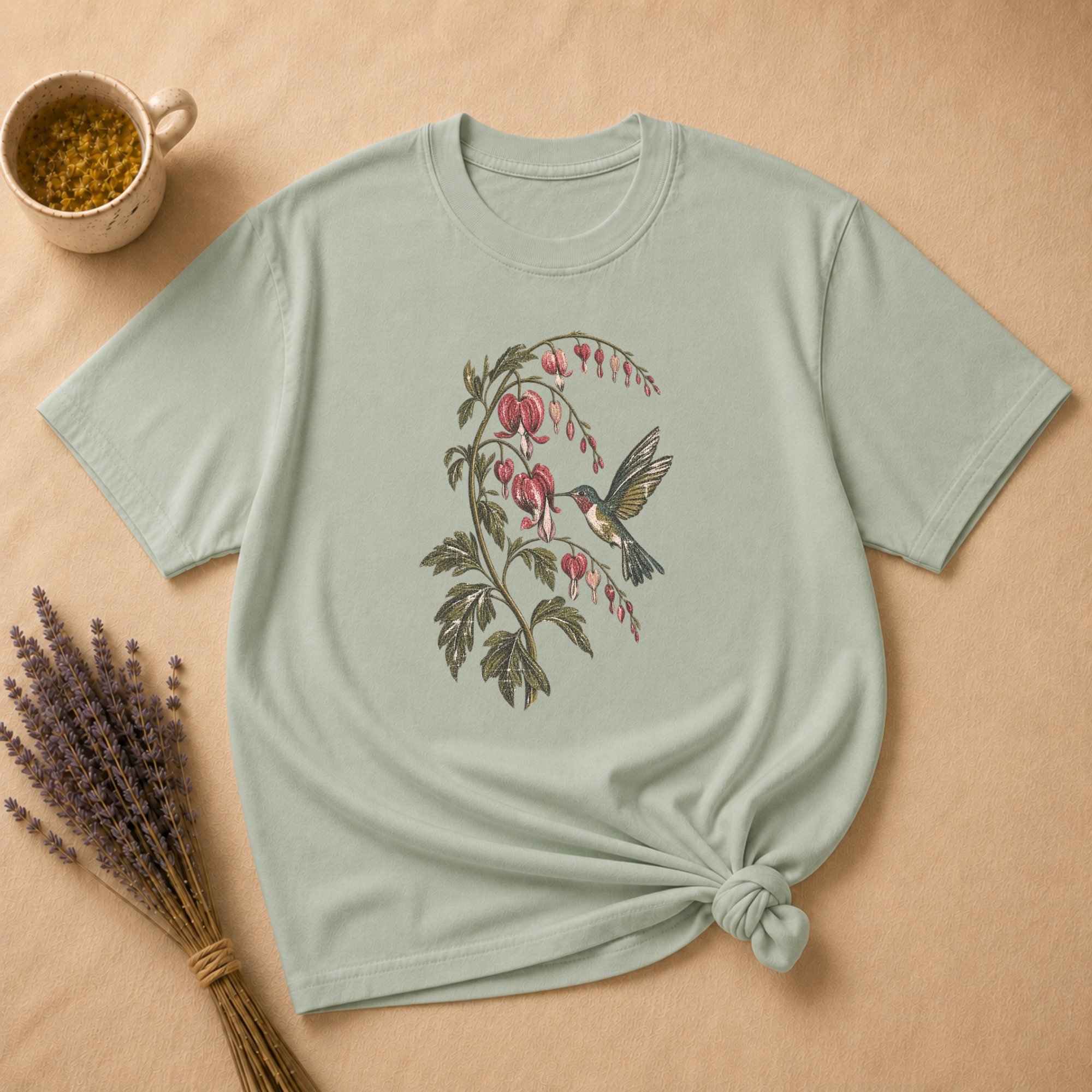 Bleeding Hearts and Hummingbird T-shirt