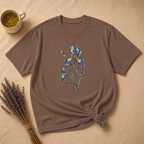 Vintage Iris with Moths T-shirt