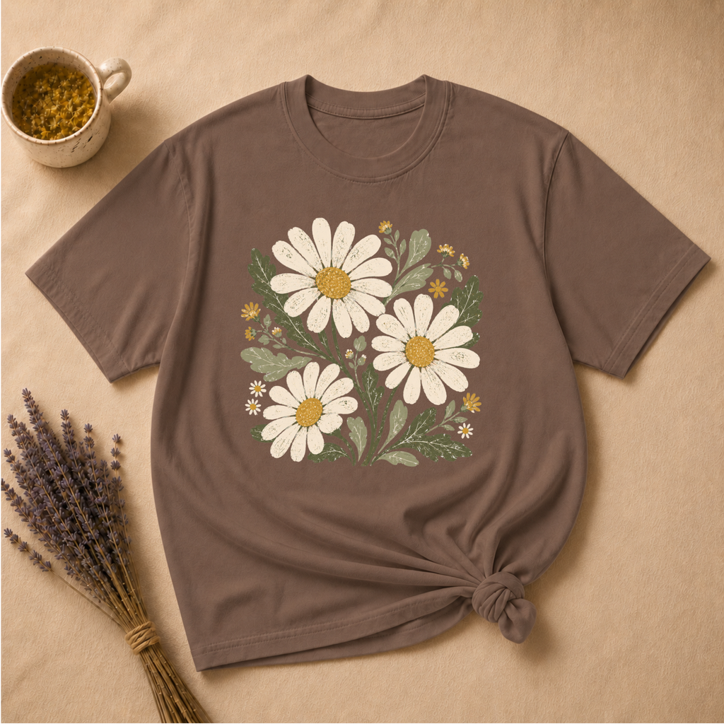 Daisy Block Print T-shirt