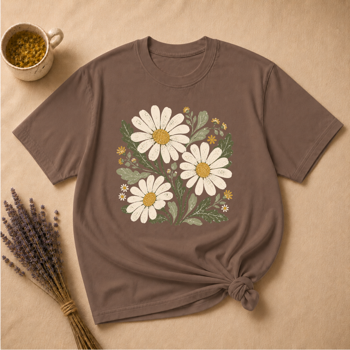 Daisy Block Print T-shirt