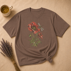Poppy and Dragonfly T-shirt