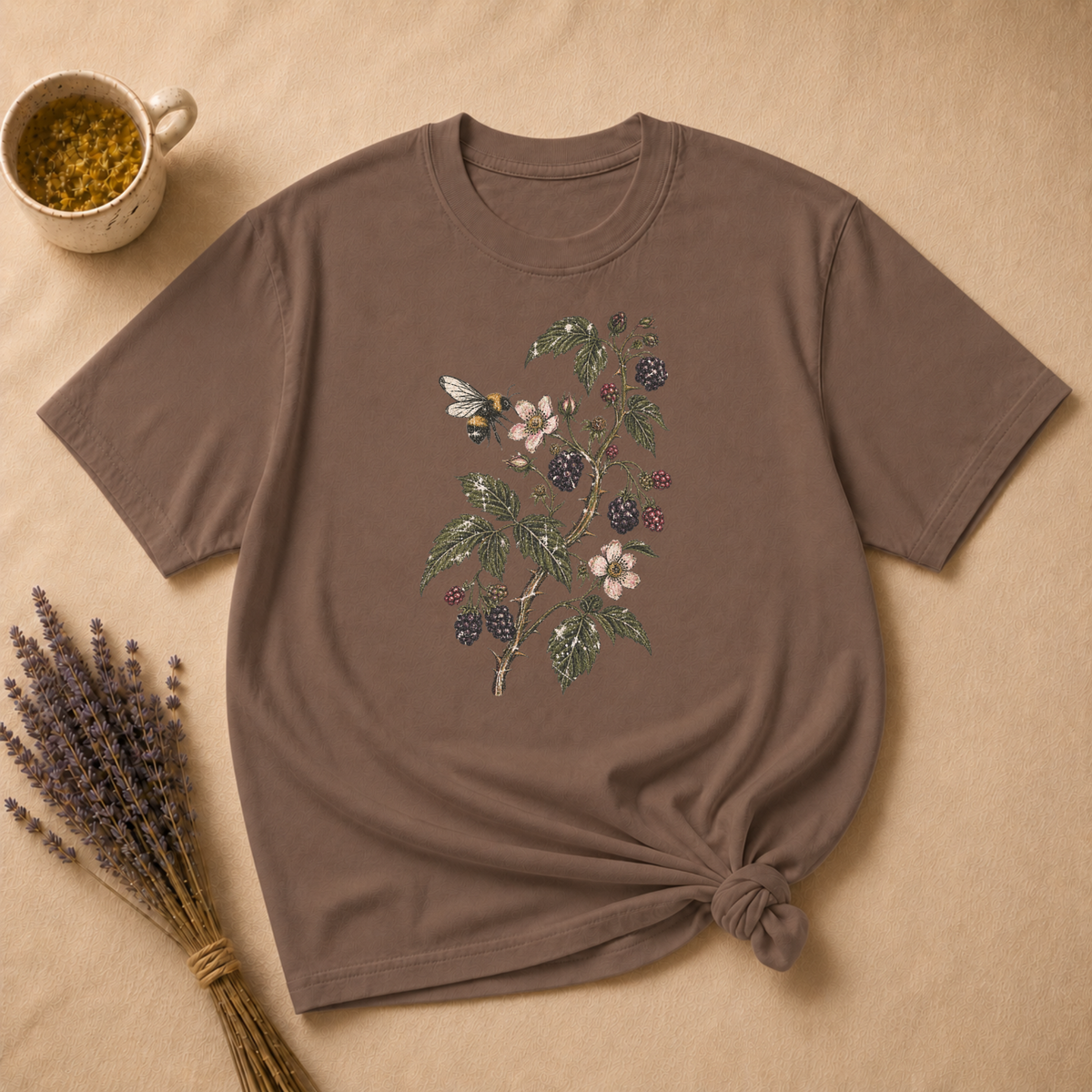 Blueberries and Bee T-shirt