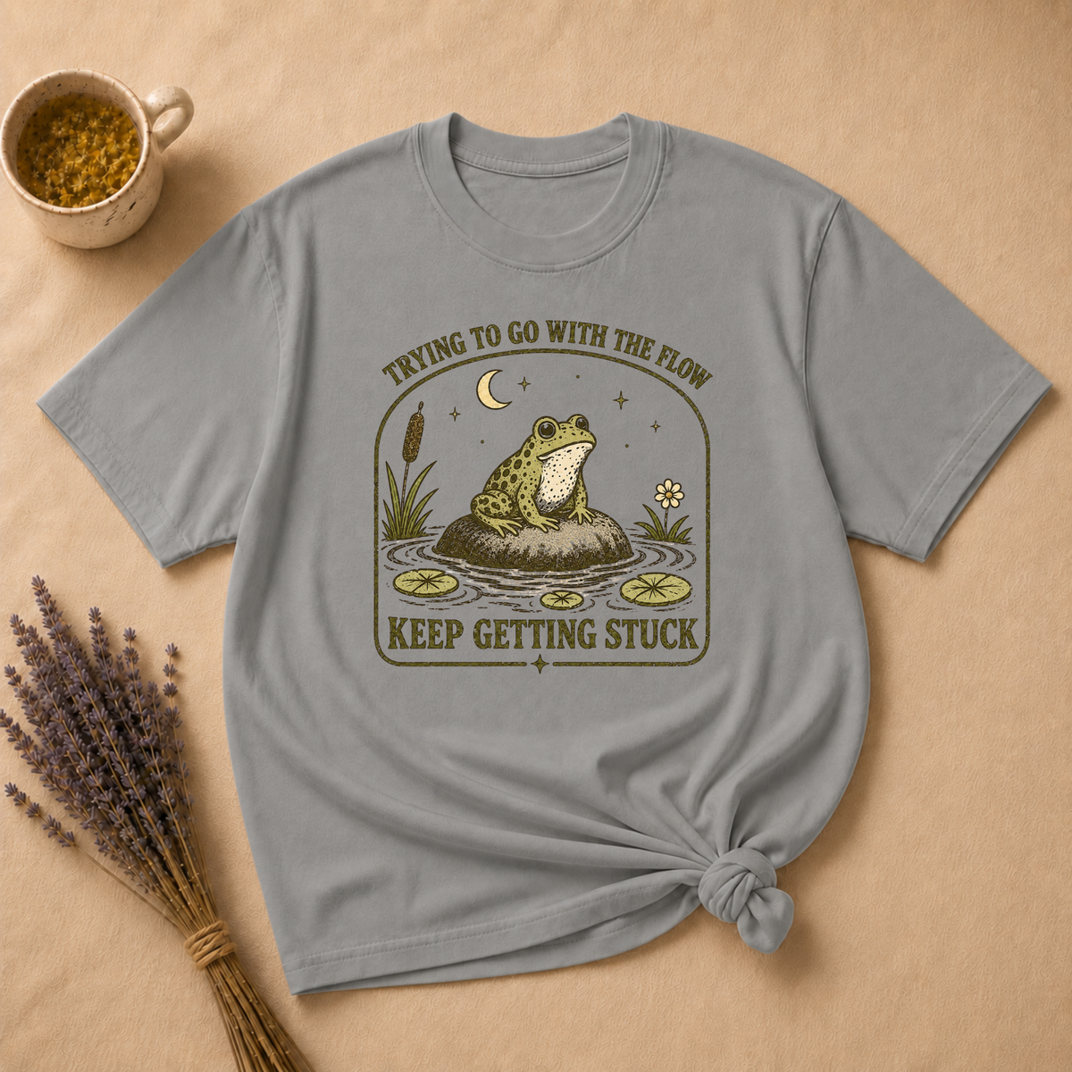 Trying To Go With The Flow T-shirt