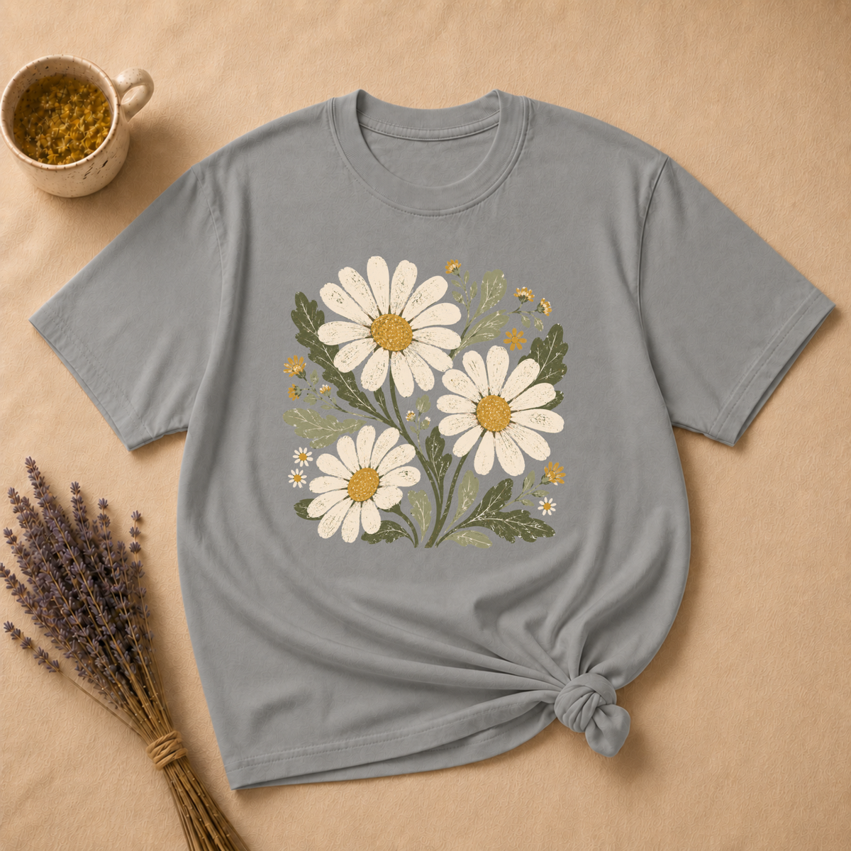 Daisy Block Print T-shirt