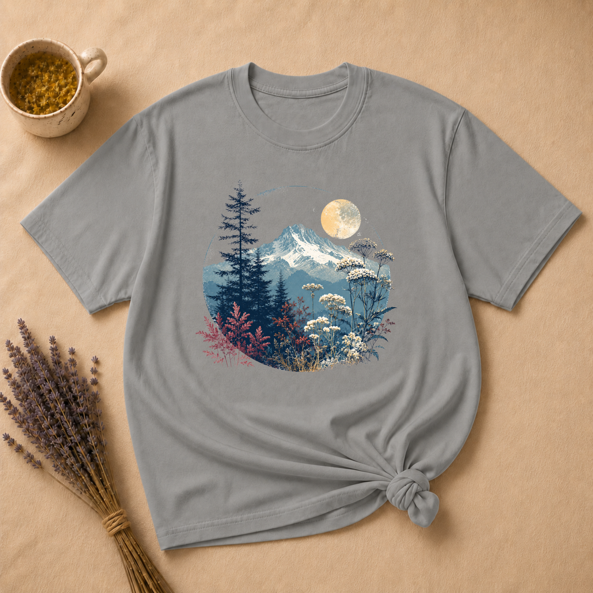 PNW Mountain Landscape T-shirt