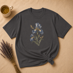 Vintage Iris with Moths T-shirt