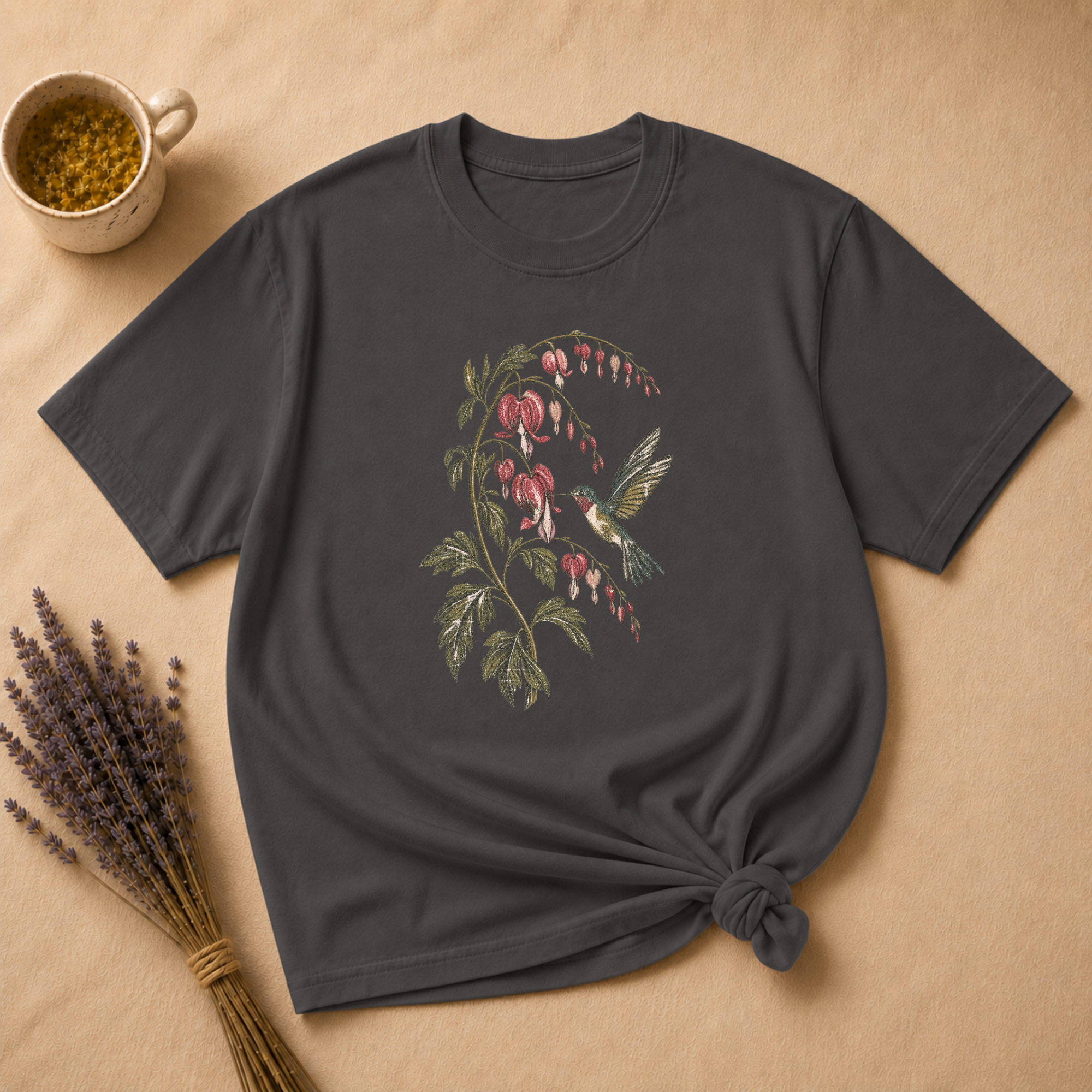 Bleeding Hearts and Hummingbird T-shirt