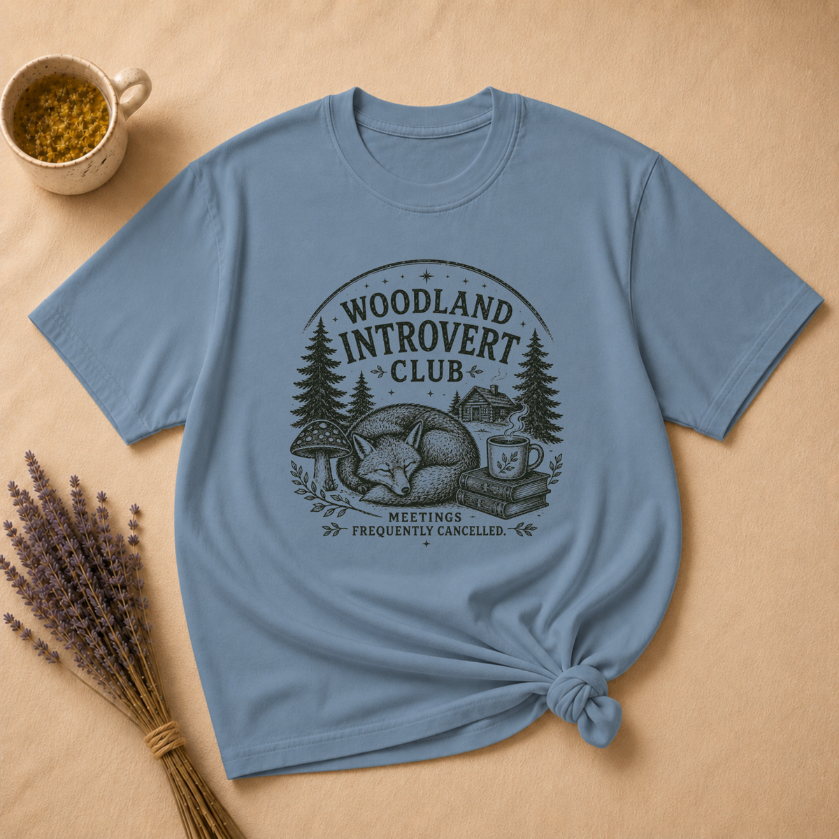 Woodland Introvert Club T-shirt