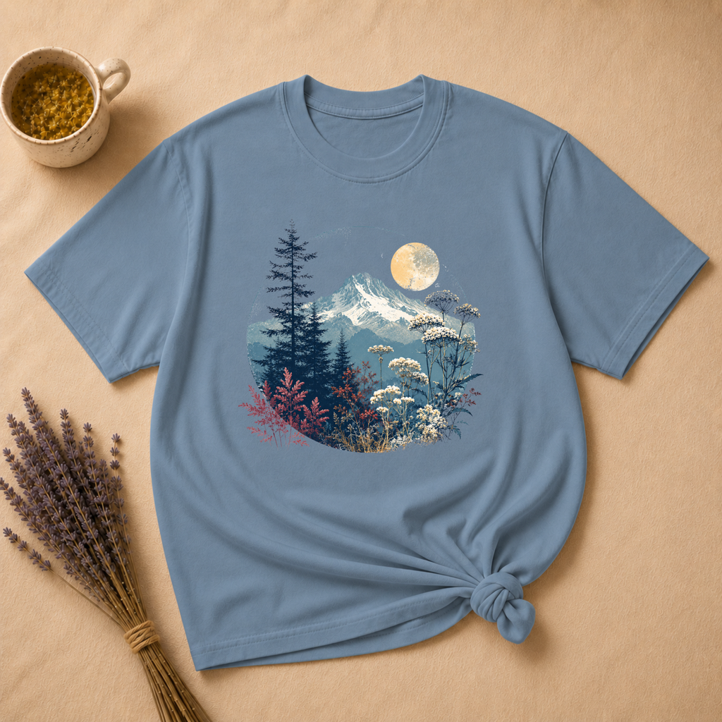 PNW Mountain Landscape T-shirt