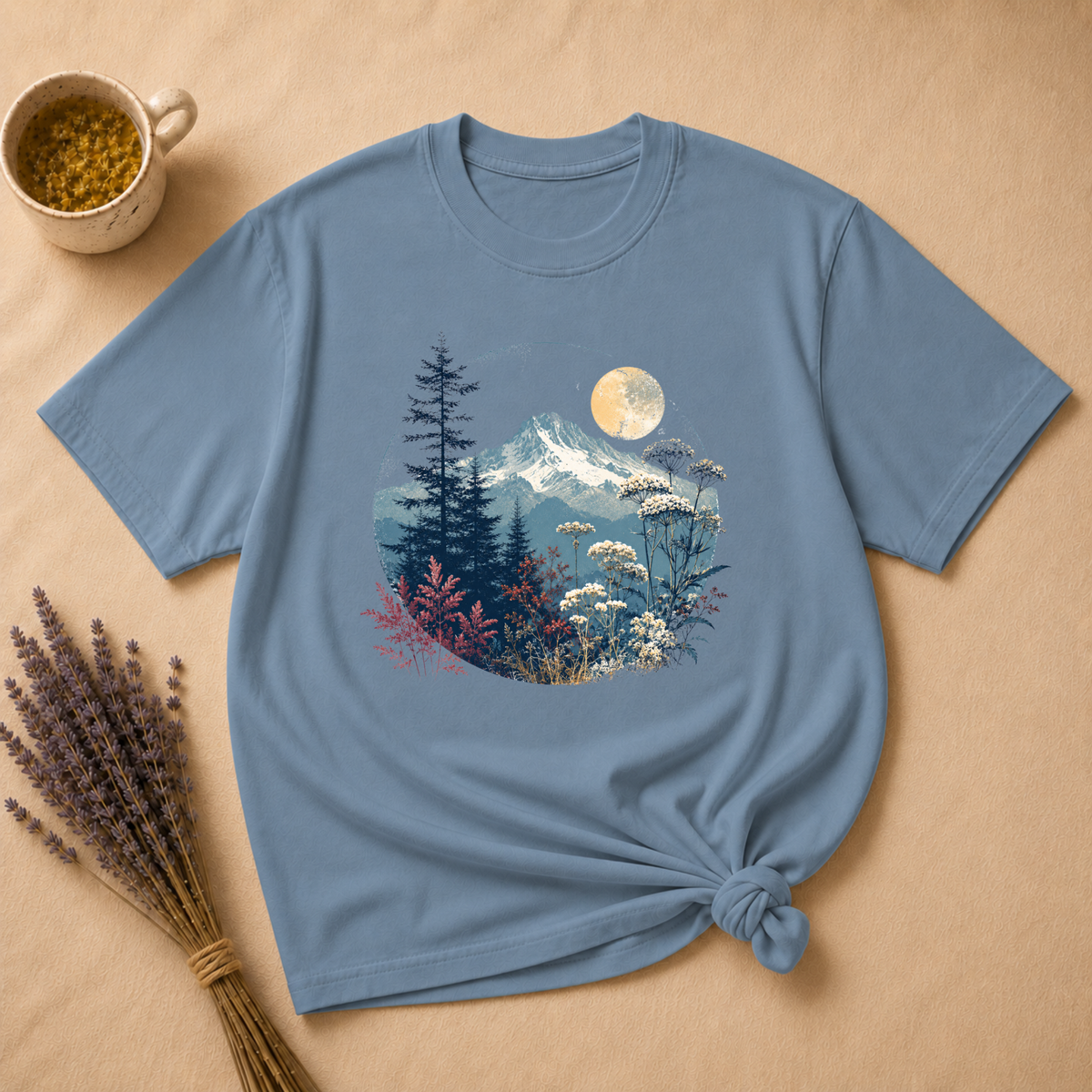PNW Mountain Landscape T-shirt