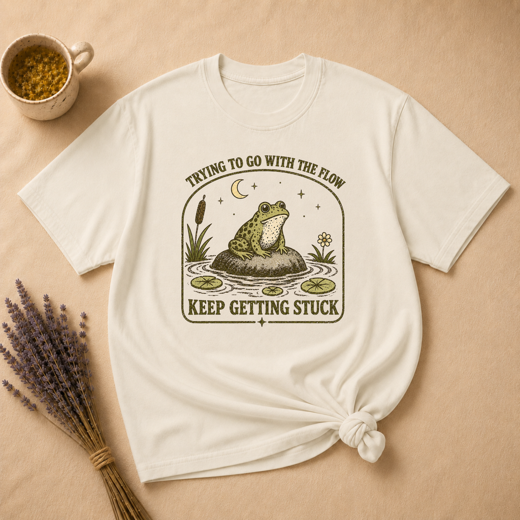 Trying To Go With The Flow T-shirt