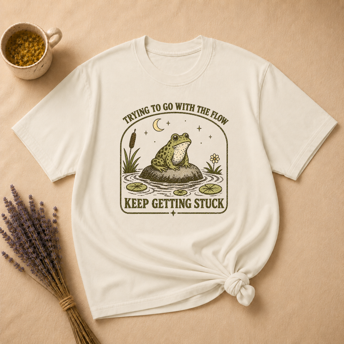 Trying To Go With The Flow T-shirt