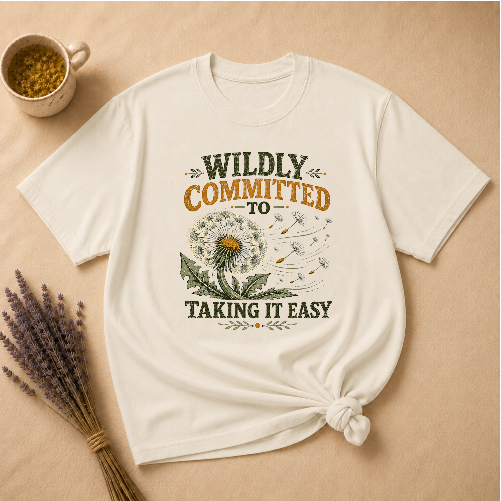 Wildly Committed to Taking It Easy T-shirt