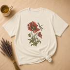 Poppy and Dragonfly T-shirt