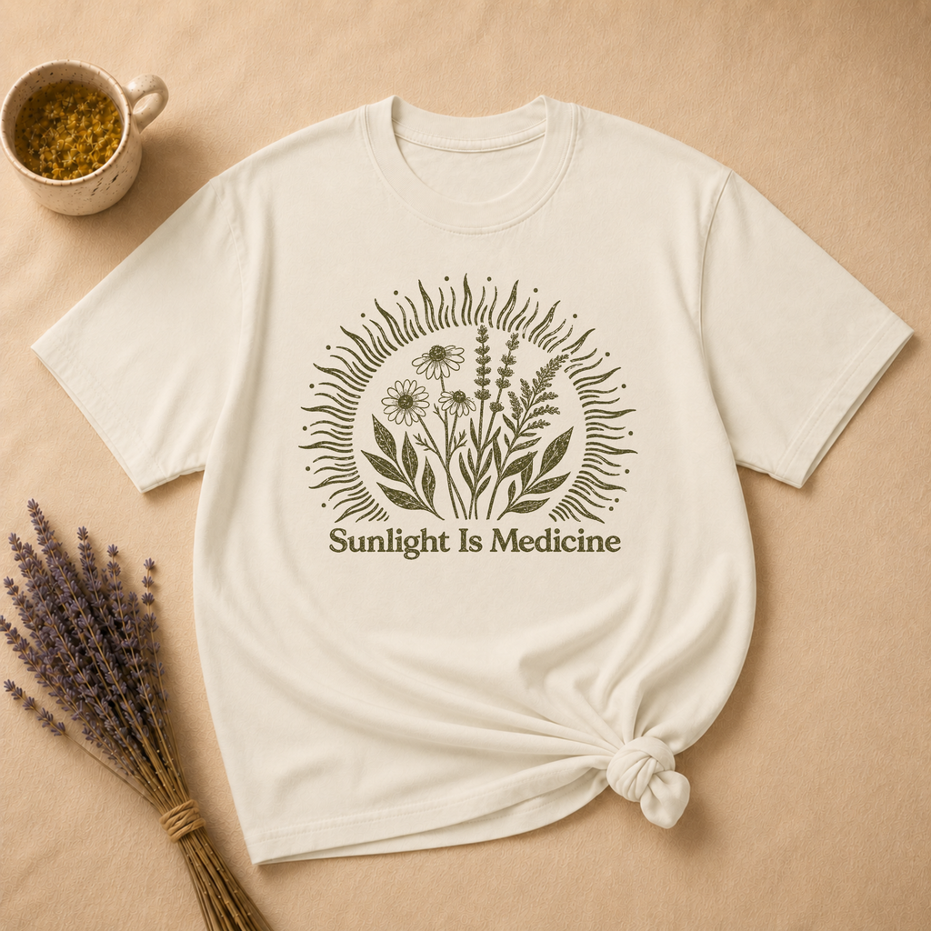 Sunlight Is Medicine T-shirt