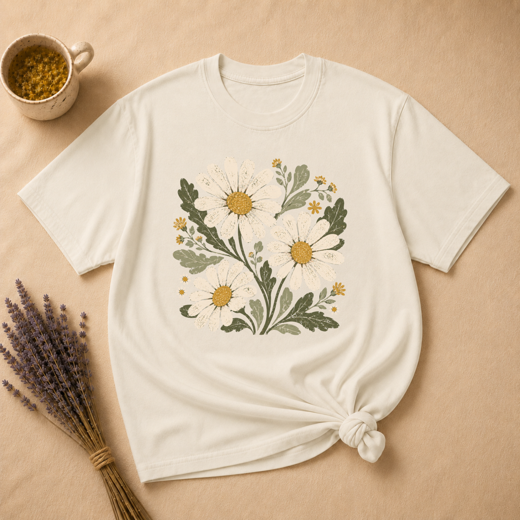 Daisy Block Print T-shirt