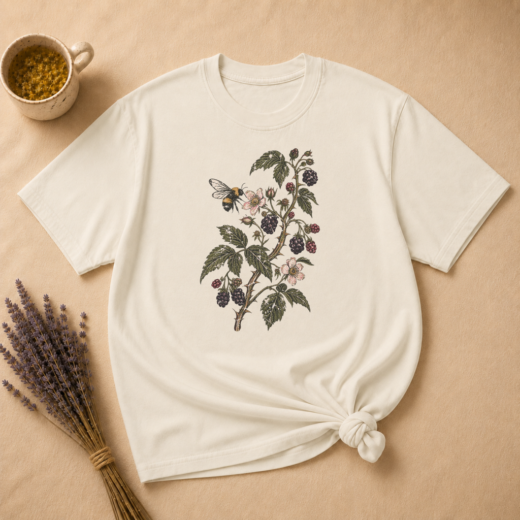 Blueberries and Bee T-shirt