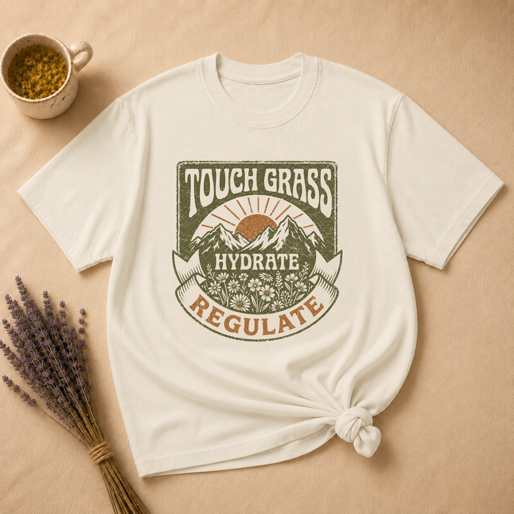Touch Grass Hydrate Regulate T-shirt