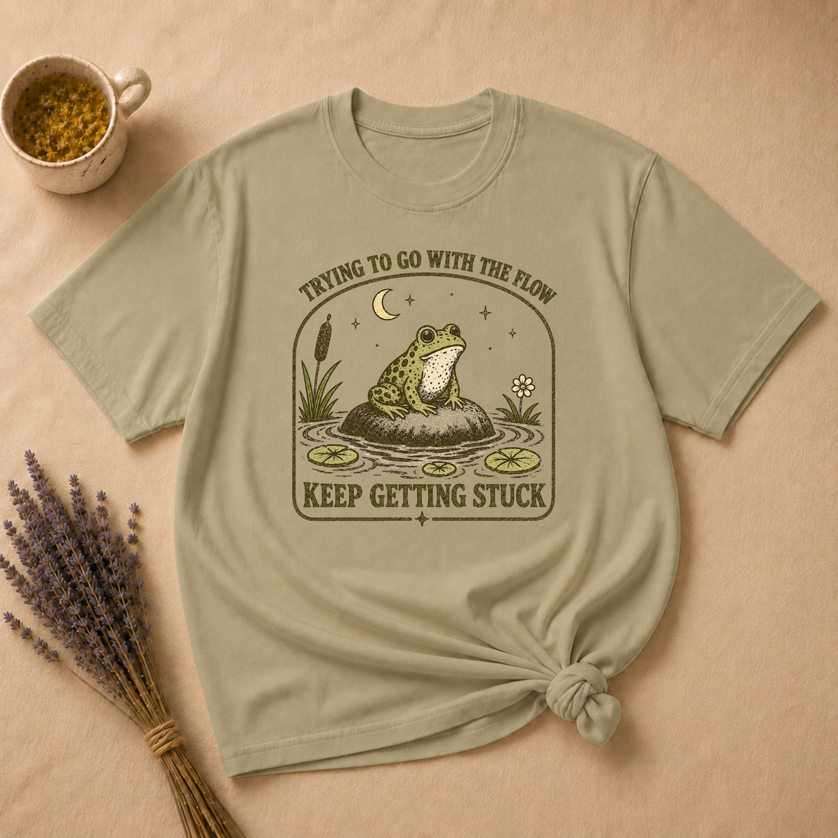 Trying To Go With The Flow T-shirt