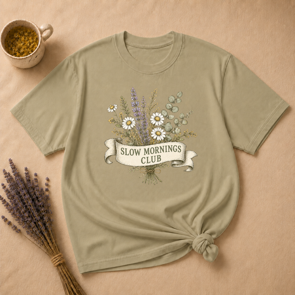 Slow Mornings Club T-shirt