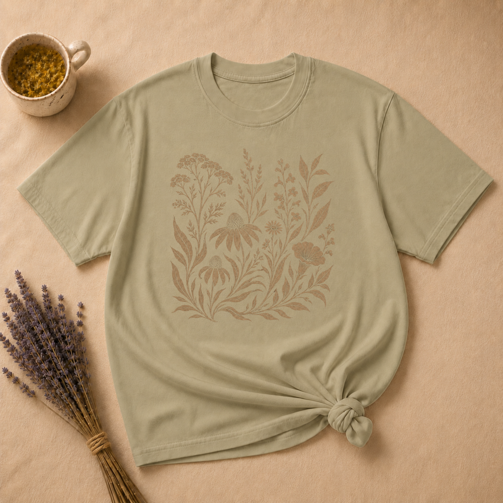 Wildflower Block Print T-shirt