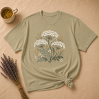 Queen Anne's Lace Block Print T-shirt