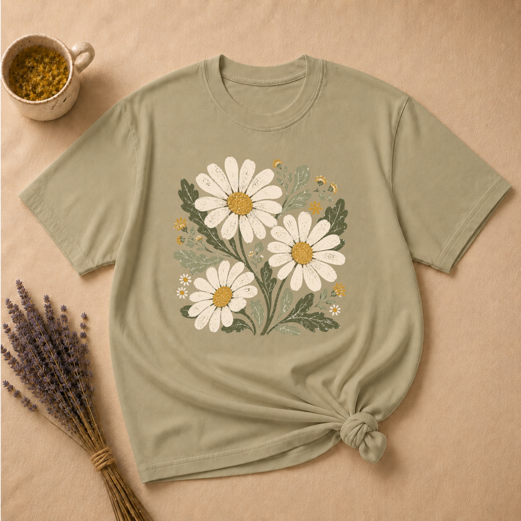 Daisy Block Print T-shirt