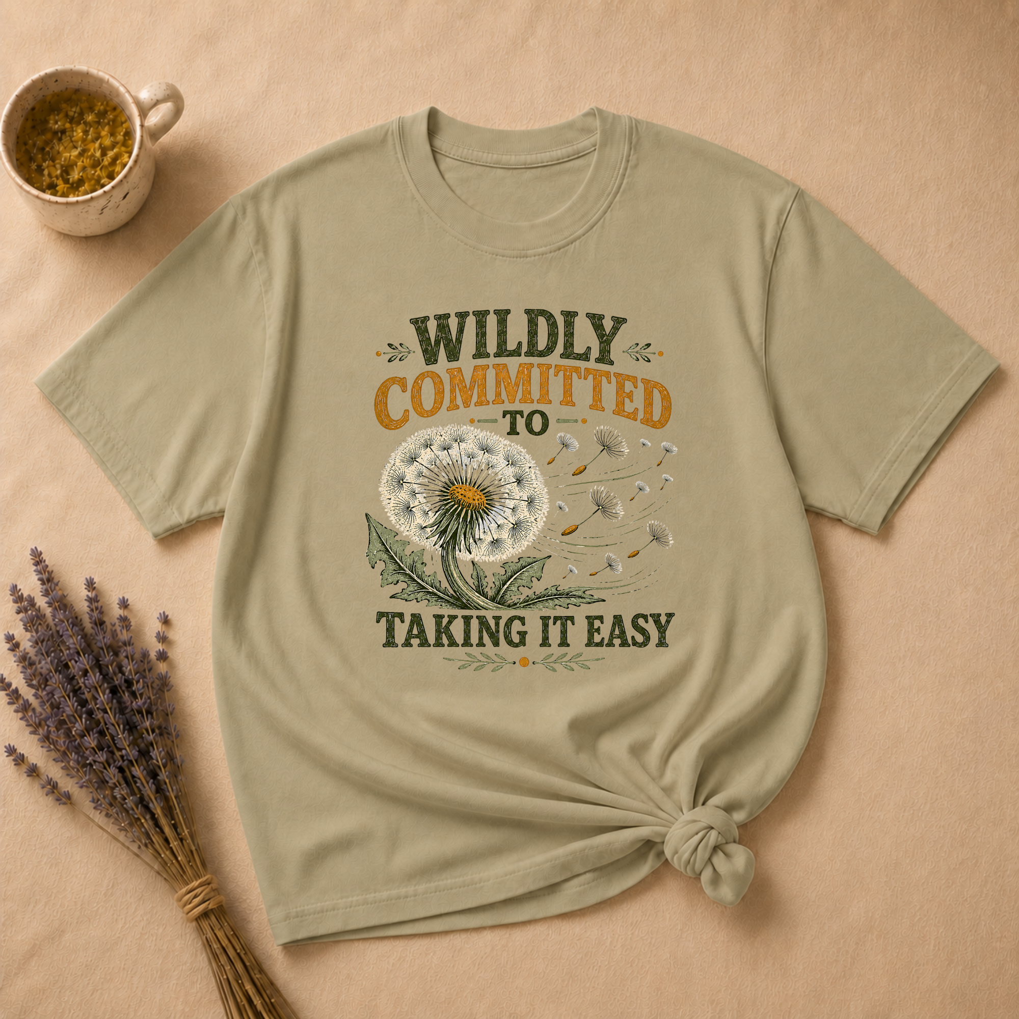 Wildly Committed to Taking It Easy T-shirt
