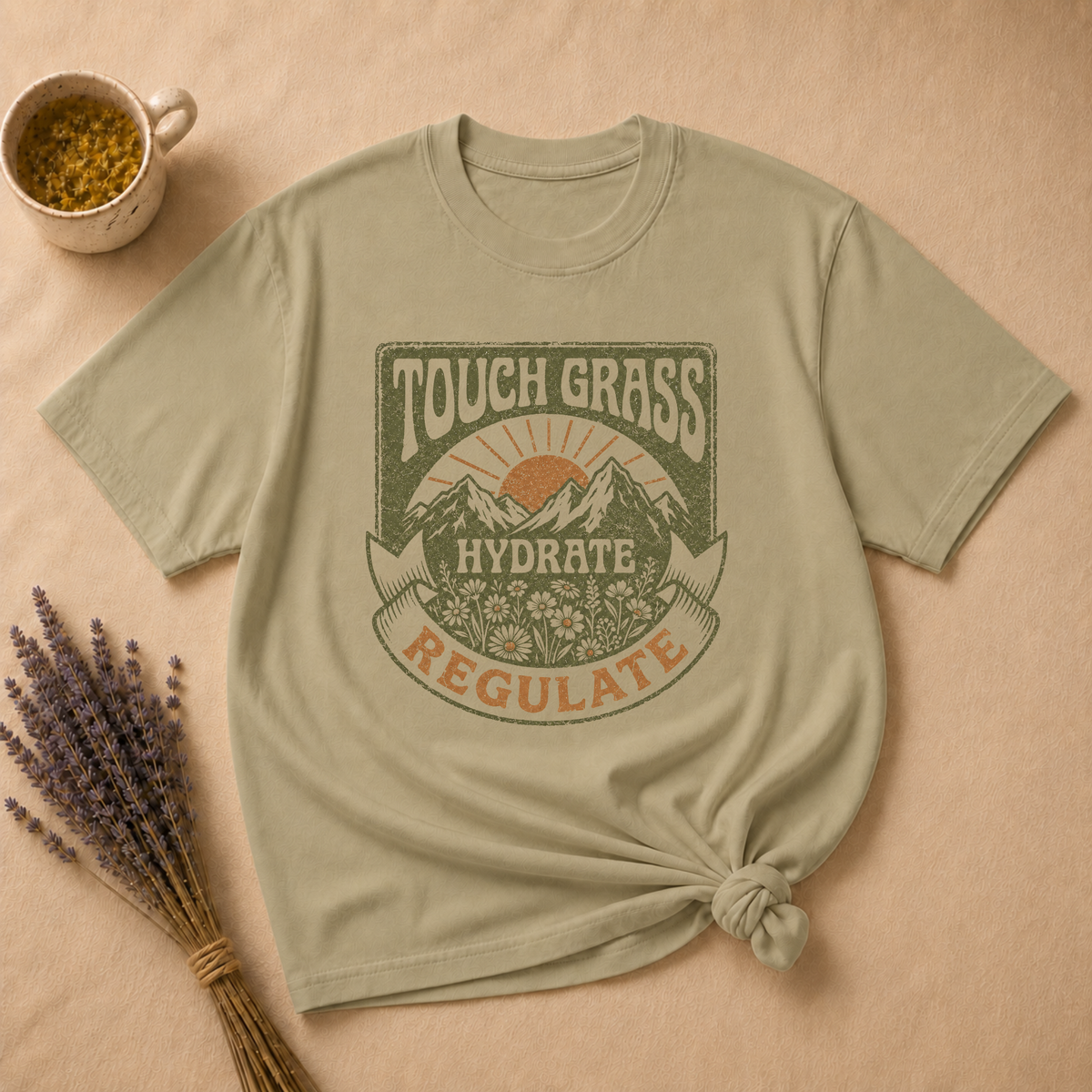 Touch Grass Hydrate Regulate T-shirt