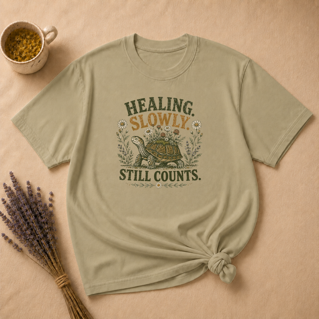 Healing Slowly Still Counts T-shirt