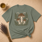Mushroom Block Print T-shirt