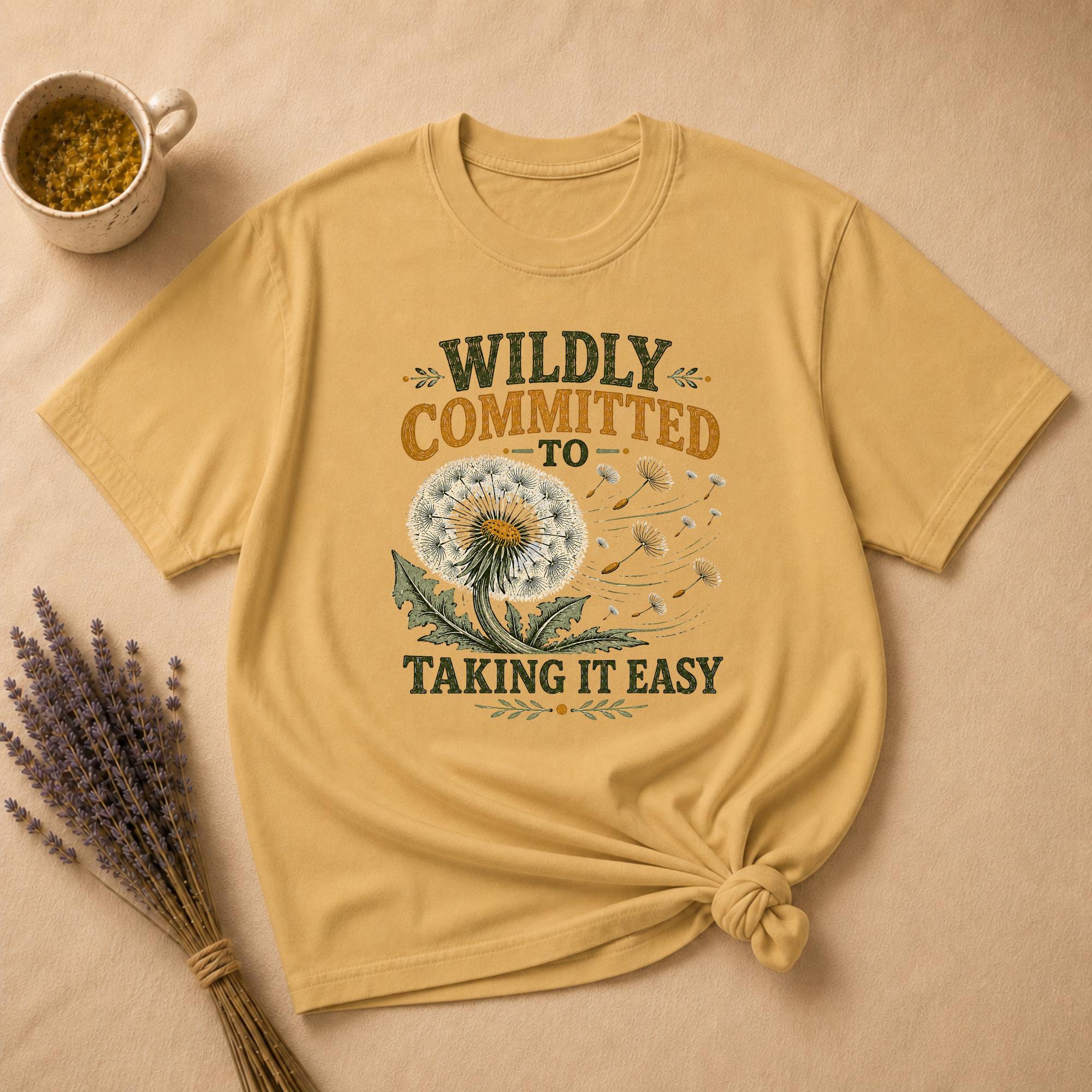 Wildly Committed to Taking It Easy T-shirt