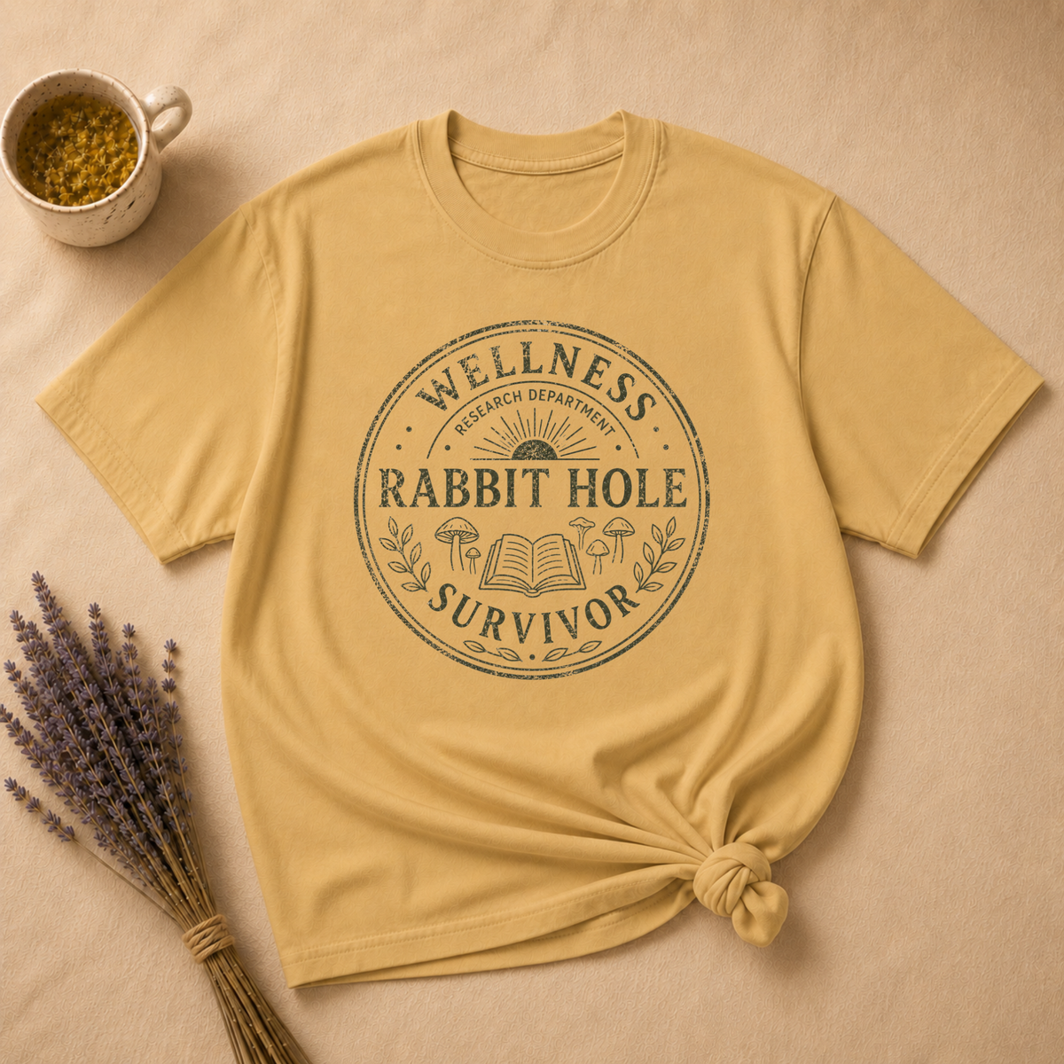 Wellness Rabbit Hole Survivor T-shirt