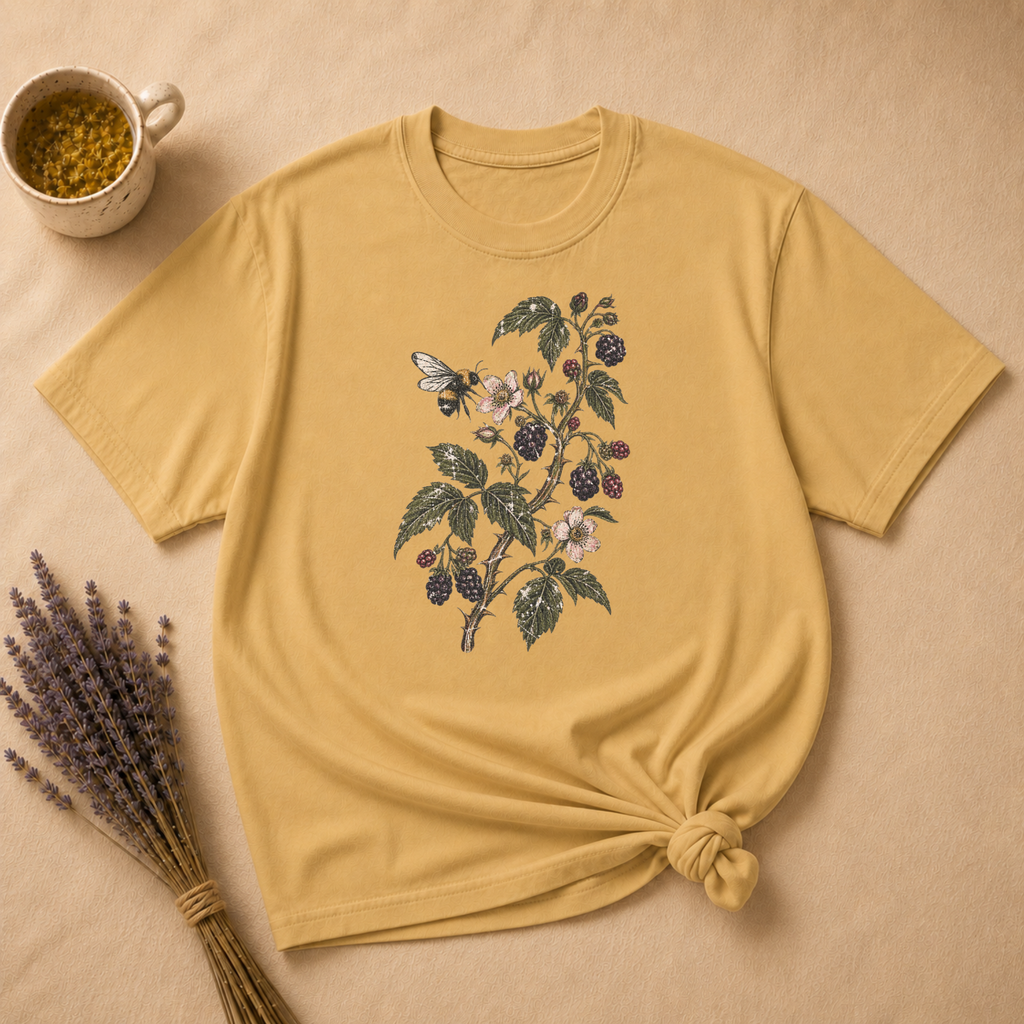 Blueberries and Bee T-shirt