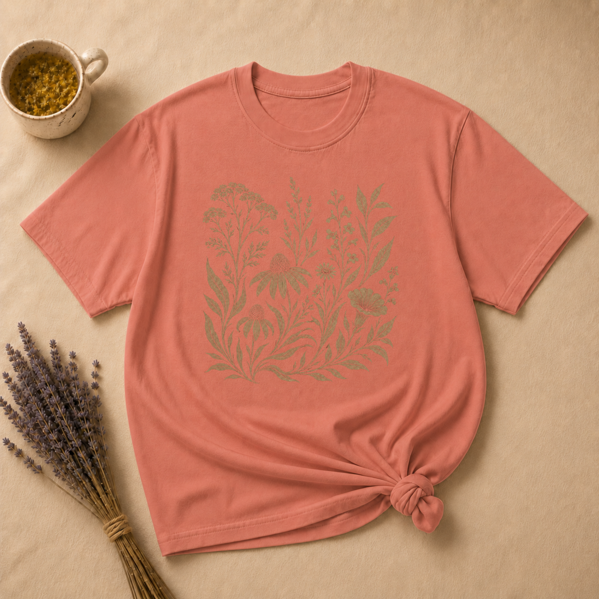 Wildflower Block Print T-shirt