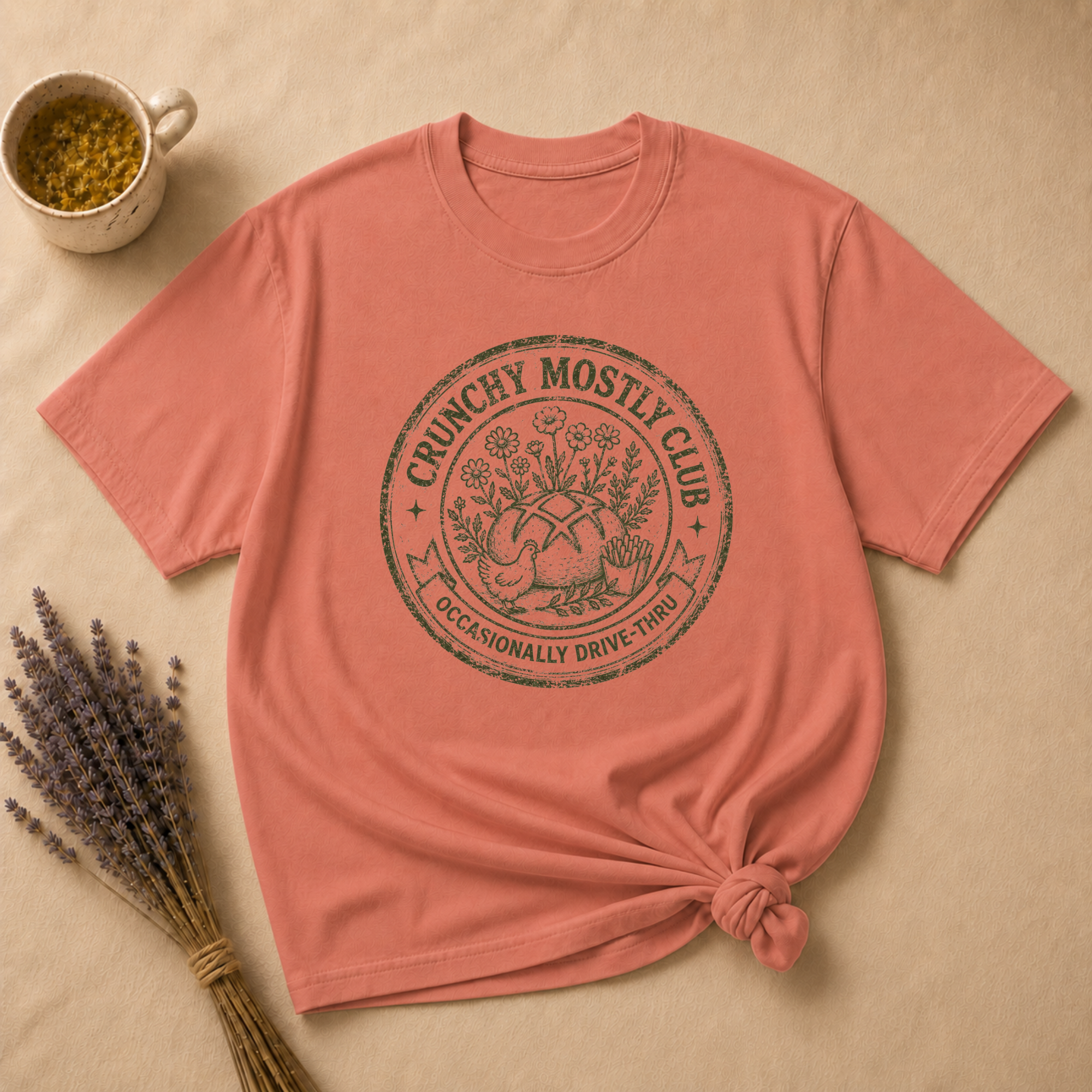 Crunchy Mostly Club T-shirt