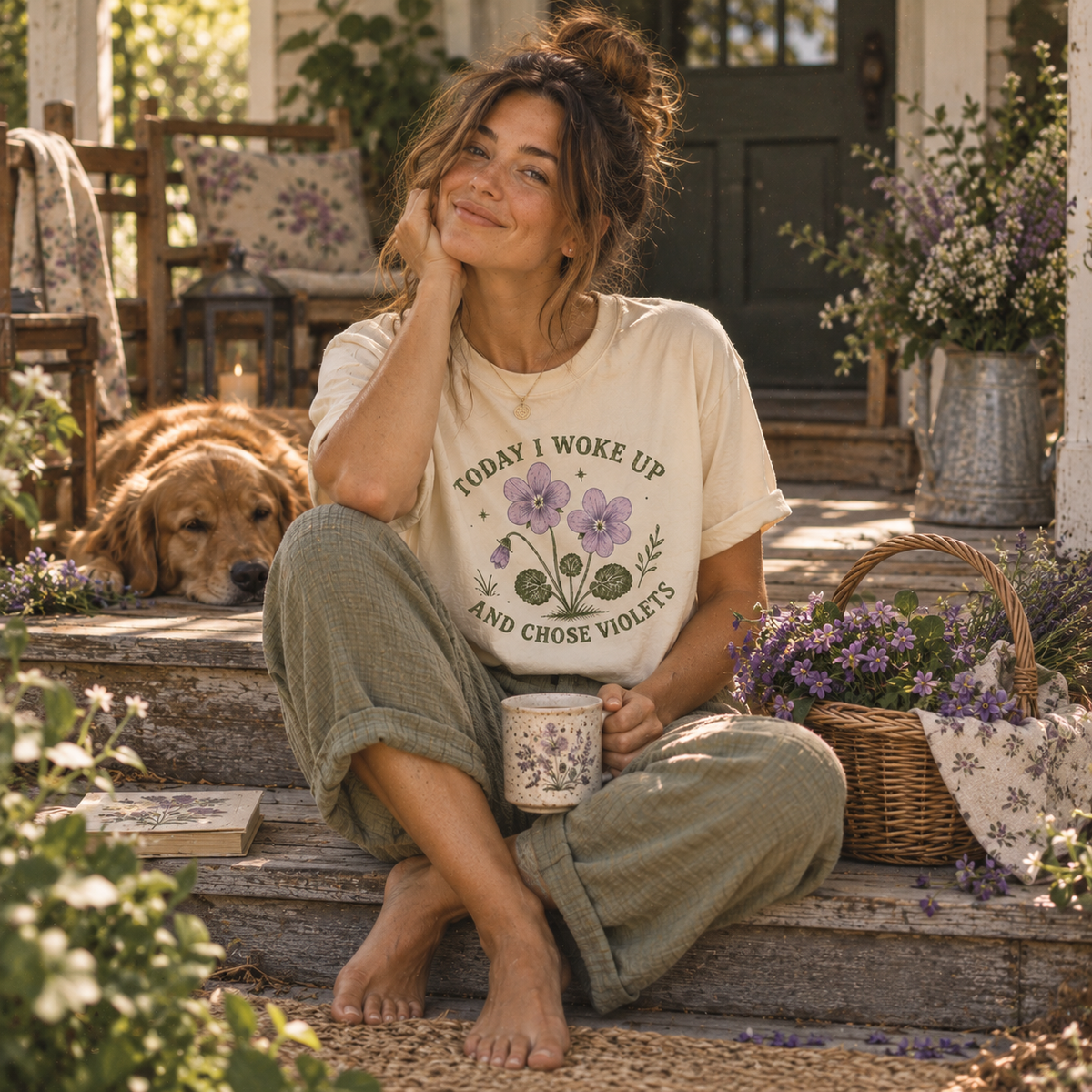 Chose Violets T-shirt